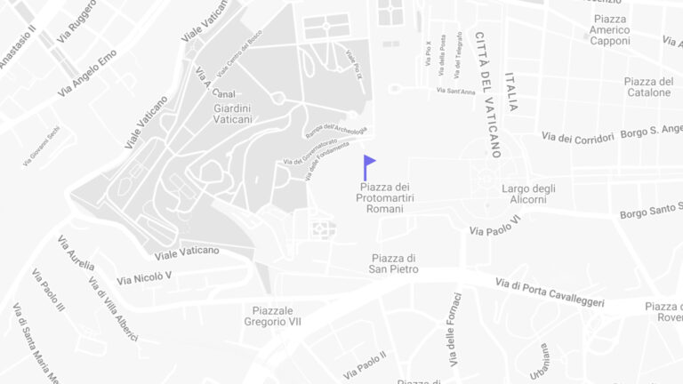 map of vatican museum st peters basilica