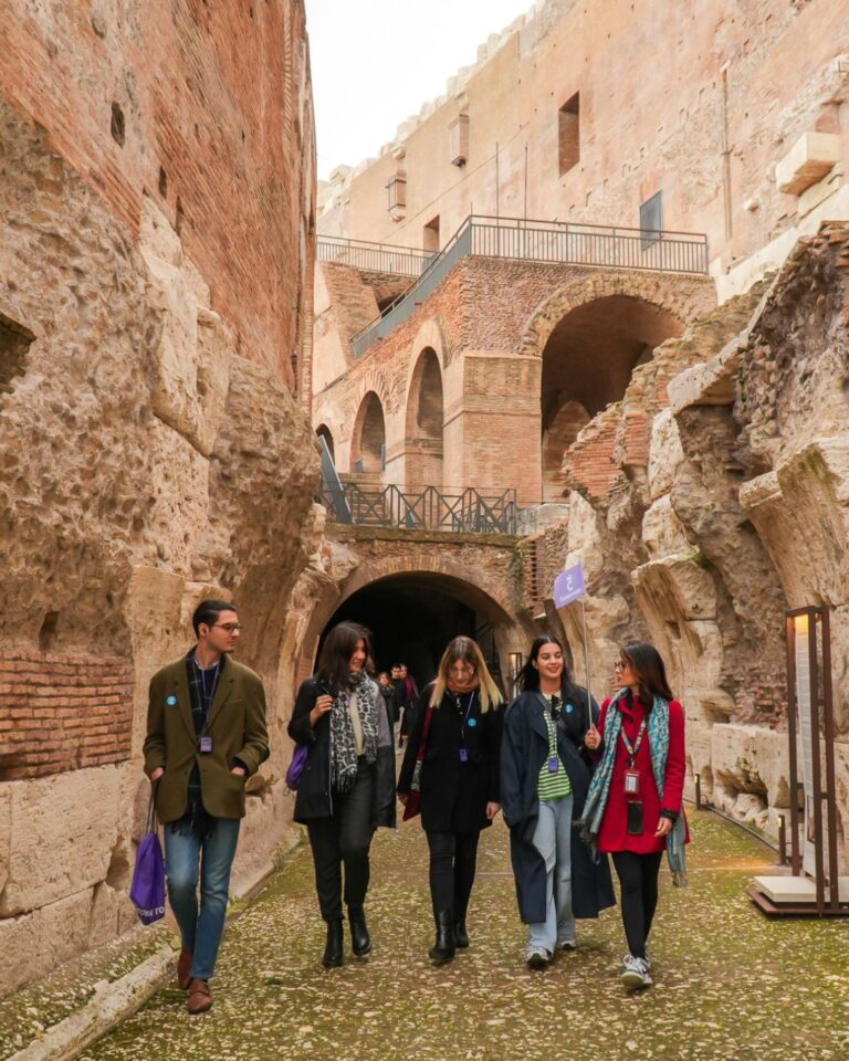 Crown Tours Guides in the Colosseum