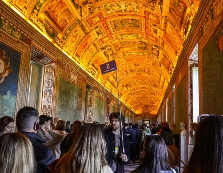 stunning view of St. Peter's Basilica in Vatican City