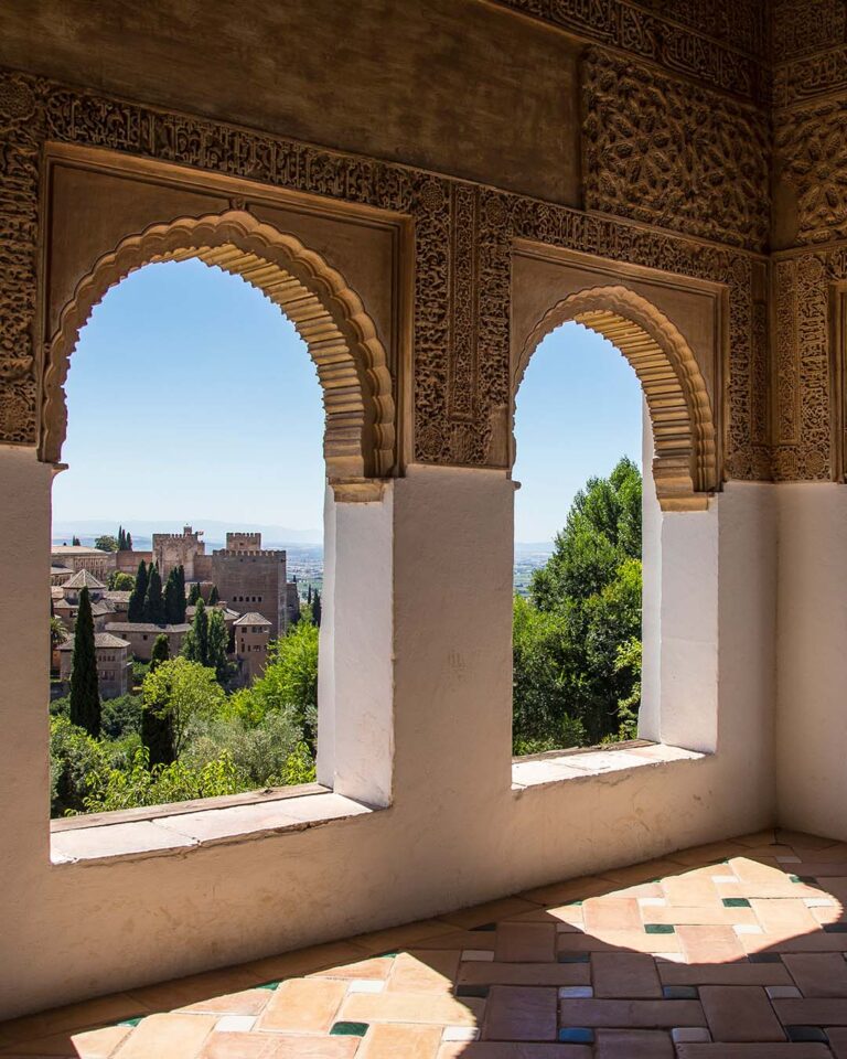 generalife alhambra window views