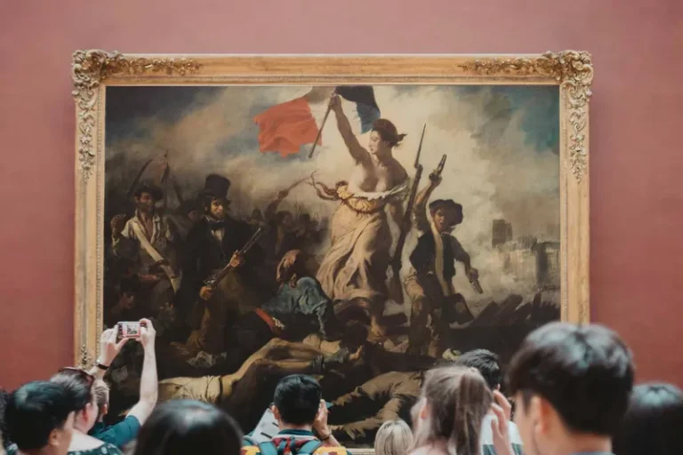 historic artwork at the louvre paris