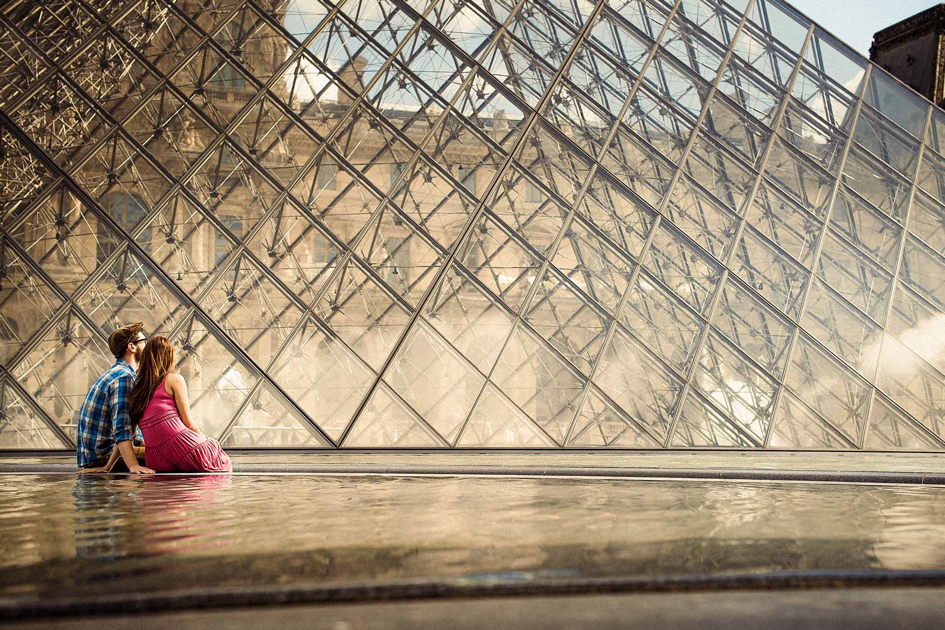 the louvre museum in Paris, france