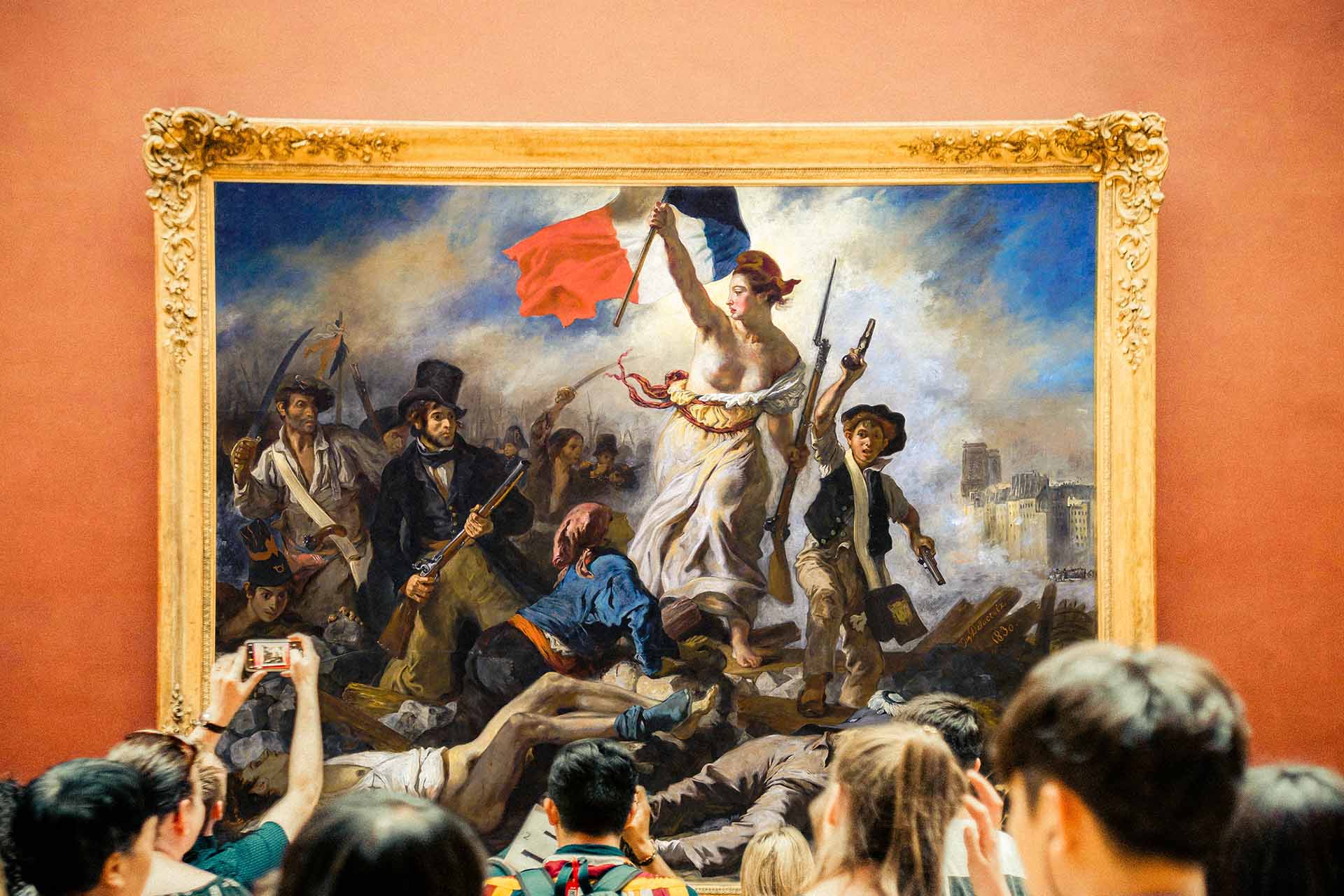 the louvre museum in Paris, france